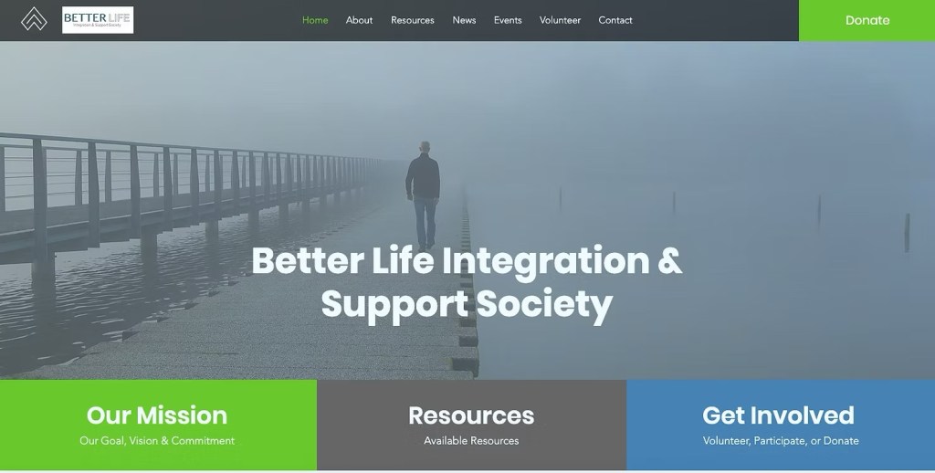 Redeveloped Better Life website